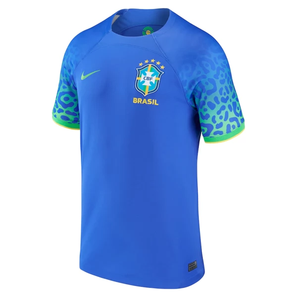 Brasilien Trikot WM 2022 Neymar Jr 10 World Cup Auswärtstrikot