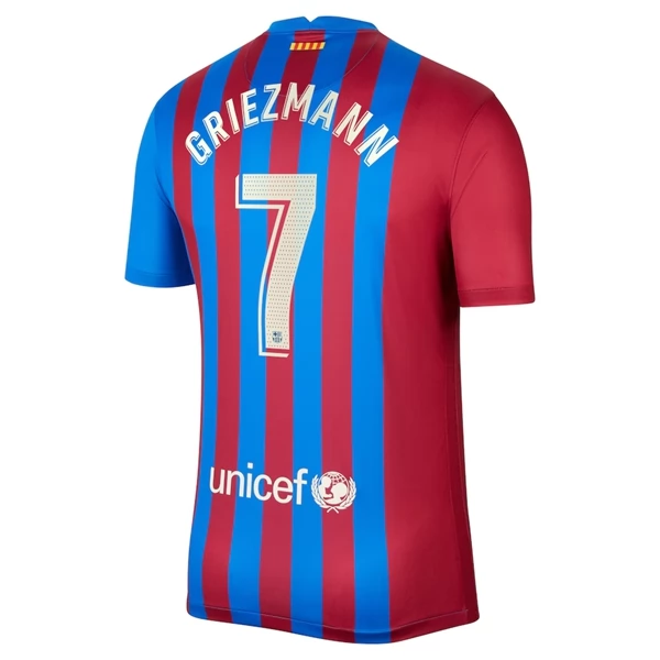 FC Barcelona FuBballtrikots 2021 22 Antoine Griezmann 7 Heimtrikot
