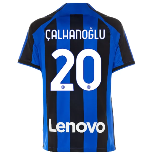 Inter Milan Fußballtrikots 2022-23 Çalhanoğlu 20 Heimtrikot