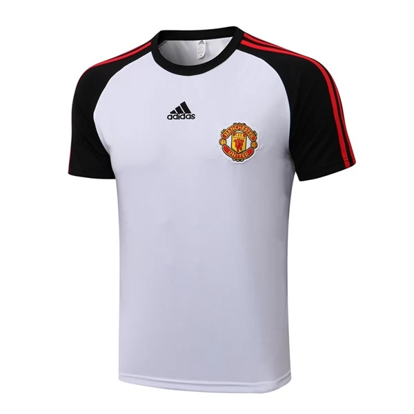 Manchester United Trainingsanzüge Jersey Suits 2022-23 - Weiß Schwarz