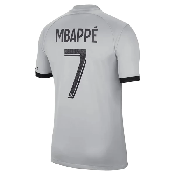 Paris Saint Germain PSG Fußballtrikots 2022-23 Kylian Mbappé 7 Auswärtstrikot