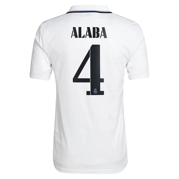 Real Madrid Fußballtrikots 2022-23 David Alaba 4 Heimtrikot