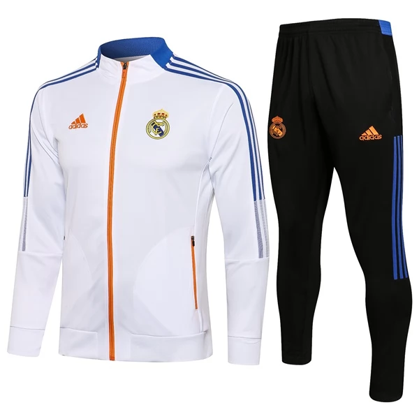 Real Madrid Trainingsanzüge Trainingsjacke Anzüge 2021-22 - Weiß